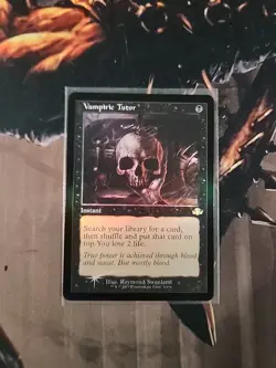 Vampiric Tutor - Foil Retro Frame Dominaria Remastered NM MTG - Image 1