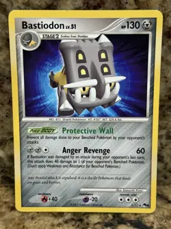 Pokemon TCG - BASTIODON - POP Series 6 1/17 - Rare Non-Holo - NM - Image 1