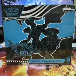 Pokemon TCG Scarlet & Violet Black Bolt Elite Trainer Box Etb Factory Sealed NEW - Image 1