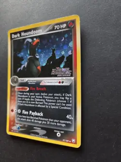 Pokemon TCG Dark Houndoom 37/109 Team Rocket Returns Reverse Holo Uncommon - Image 3