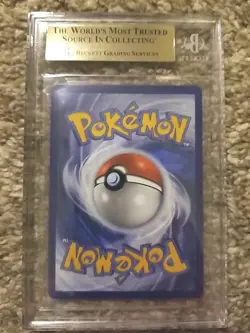 2025 Pokemon Black Bolt Reuniclus 212 Promo Tech Sticker BGS 9.5 PSA 10 GEM MINT - Image 4