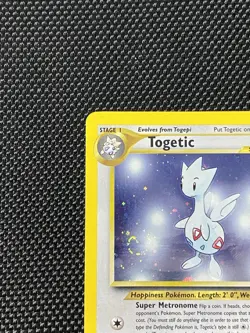 Togetic 16/111 SWIRL Neo Genesis HOLO Rare 2000 Pokemon LP/NM - Image 2