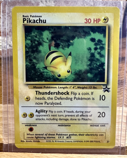 PIKACHU | Pokemon 27/53 Wizards Promo | TRULY PERFECT CONDITION - Image 1