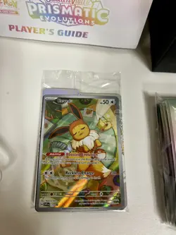 Opened Pokemon Prismatic Evolutions Elite Trainer Box (ETB) With Promo NO Packs - Image 2