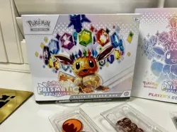 Opened Pokemon Prismatic Evolutions Elite Trainer Box (ETB) With Promo NO Packs - Image 4