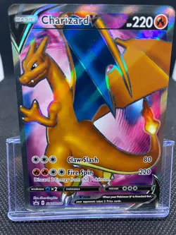 Pokemon Charizard V SWSH050 - Black Star Promo - MP/English - Image 1