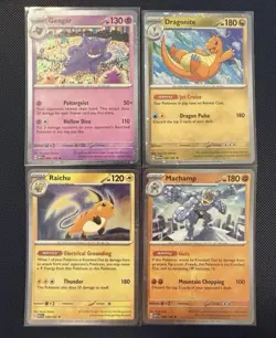 Pokemon 151 Sam’s Club Mini Tin Bundle Set of 4 Cosmos Holo Promos (Promos only) - Image 1