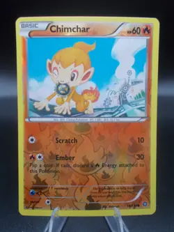 Chimchar 18/114 XY-Steam Siege Pokemon TCG Reverse Holo Near Mint/Mint - Image 1