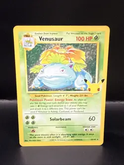 Pokemon Celebrations Venusaur 15/102 Classic Collection Holo Rare - Image 1