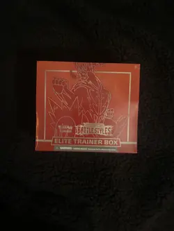 Factory Sealed Pokemon TCG Battle Styles (Red) Elite Trainer Box (ETB) - Image 4