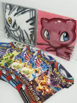 Lot Of 5 Pokemon TCG Obsidian Flames Sleeved Booster Packs - SEALED + BONUS - Image 2