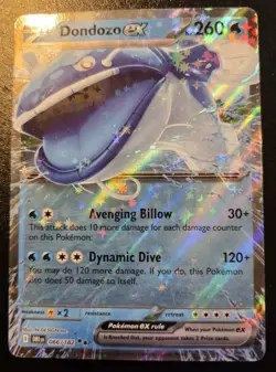 Dondozo EX 066/182 Double Rare Scarlet & Violet: Destined Rivals Pokemon TCG - Image 1
