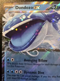Dondozo EX 066/182 Double Rare Scarlet & Violet: Destined Rivals Pokemon TCG - Image 2