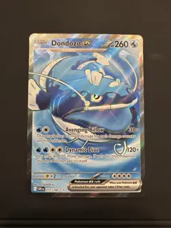 Dondozo EX 211/182 - Pokemon TCG SV Destined Rivals Ultra Rare Full Art Holo NM - Image 1