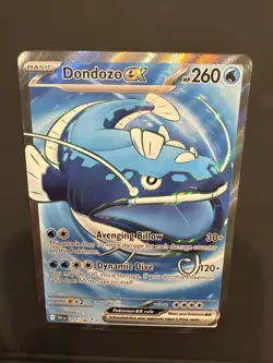 Dondozo EX 211/182 - Pokemon TCG SV Destined Rivals Ultra Rare Full Art Holo NM - Image 5