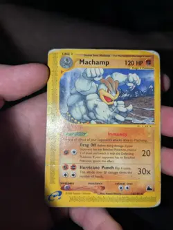 2003 E Series Pokemon Skyridge Machamp 16/144 Non Holo vhp - Image 1