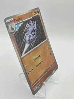 Pokemon TCG Pupitar Master Ball Pattern Holo Card 048/131 Prismatic Evolutions - Image 3