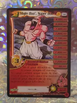 2003 Score CCG - TCG, 3 Star DBZ Card, Majin Buu Super Buu, Limited Edition - Image 1