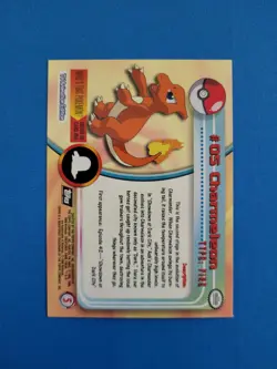 Topps Pokemon #05 Charmeleon HOLO/FOIL CARD - TV Animation, NM Edition, 1999 - Image 3