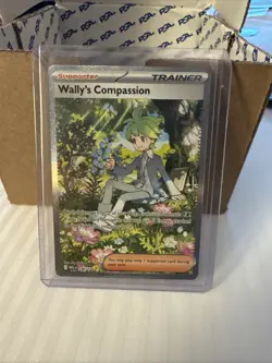Pokemon TCG Mega Evolution Wally’s Compassion Trainer Card 186/132 Near Mint NM - Image 1