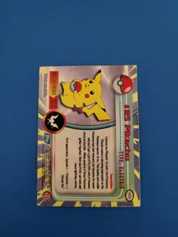 Topps Pokemon #2 HOLO/FOIL CARD - TV Animation Edition, 1999, NM - Image 3