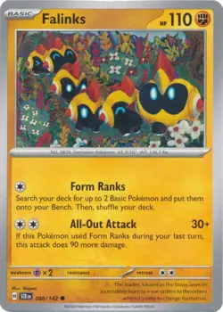 Falinks 088/142 SCR Stellar Crown Pokemon Card NM - Image 1