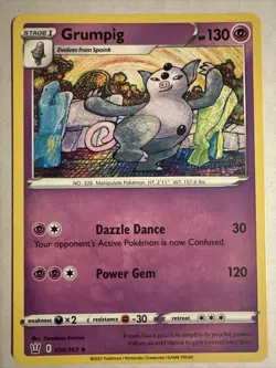 Grumpig 056/163 - Battle Styles - Uncommon - Pokemon Card TCG - LP - Image 1