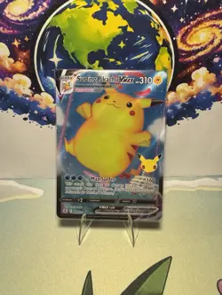 Pokemon Pikachu TCG Surfing VMAX Celebrations Holo Ultra Rare Card 009/025 - Image 1