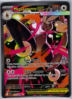Mega Lopunny ex 128/094 ME02: Phantasmal Flames - Pokemon Card - NM - Image 1