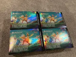 4x Magic The Gathering Final Fantasy Chocobo Bundle IN HAND MTG - Image 1