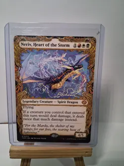 neriv heart of the storm showcase Mythic Rare Dragonstorm Magic The Gathering - Image 1