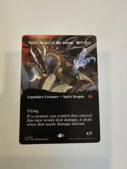 Neriv, Heart of the Storm (Borderless) Tarkir: Dragonstorm Regular - Image 1