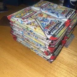 Pokemon Prismatic Evolution Booster Pack Lot Of 36 Factory Sealed Unweighed - Image 3