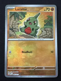 Larvitar 47/131 Master Ball Prismatic Evolutions PRE -Near Mint- Pokemon TCG - Image 1