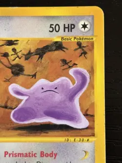 2003 Pokemon TCG Ditto E-Series Skyridge 51/144 Regular Non-holo LP - Image 3