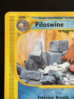 2003 Pokemon TCG Piloswine E-Series Skyridge 24/144 Rare Non Holo NM - Image 2