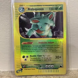 E Reader Skyridge Reverse Holo Rare Nidoqueen 22/144 2003 Pokemon - Image 1