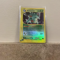 E Reader Skyridge Reverse Holo Rare Nidoqueen 22/144 2003 Pokemon - Image 3