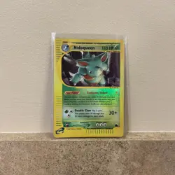 E Reader Skyridge Reverse Holo Rare Nidoqueen 22/144 2003 Pokemon - Image 4
