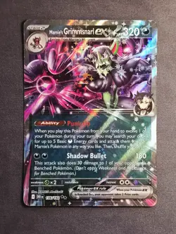 Marnie's Grimmsnarl ex 136/182 Double Rare S&V: Destined Rivals Pokemon TCG NM - Image 1