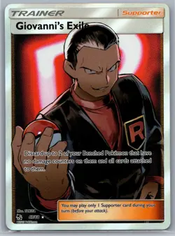Pokemon TCG Hidden Fates Giovanni's Exile 67 - Image 1
