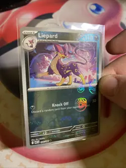 Liepard Master Ball Pattern 056/086 English White Flare 56/86 Pokemon Masterball - Image 1