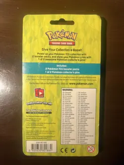 Pokemon XY Breakpoint 2 booster pack blister w/ pin - Kangaskhan and Mega Gengar - Image 4