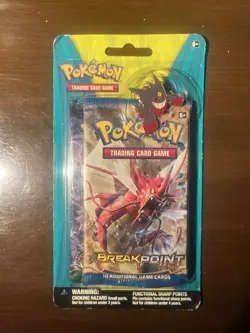 Pokemon XY Breakpoint 2 booster pack blister w/ pin - Kangaskhan and Mega Gengar - Image 5