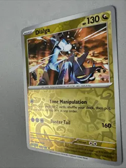Pokemon TCG * SV Surging Sparks * 135/191 Dialga Rare * REVERSE HOLO * FRESH PK - Image 2