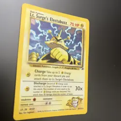 Pokemon TCG Lt. Surge's Electabuzz Holo 6/132 NM/LP+ - Image 4