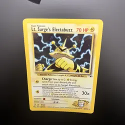 Pokemon TCG Lt. Surge's Electabuzz Holo 6/132 NM/LP+ - Image 5