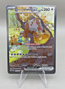 Pokemon - Bloodmoon Ursaluna ex - 216/167 - SV06: Twilight Masquerade (TWM) - Image 1