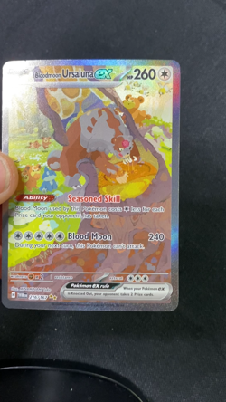 Pokemon - Bloodmoon Ursaluna ex - 216/167 - SV06: Twilight Masquerade (TWM) - Image 2