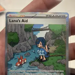 2024 Pokemon SV Twilight Masquerade TWM EN Lana's Aid #219/167 SIR - Image 5